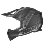 CASQUE CROSS NOX N633 ONYX ARGENT NOX