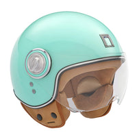 CASQUE JET NOX IDOL VERT PASTEL
