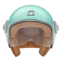 CASQUE JET NOX IDOL VERT PASTEL NOX