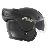 CASQUE MODULABLE NOX STRATOS EFFET CARBONE NOX