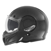 CASQUE MODULABLE NOX STRATOS EFFET CARBONE NOX
