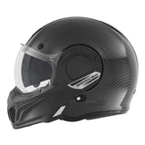 CASQUE MODULABLE NOX STRATOS EFFET CARBONE NOX