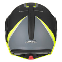 CASQUE MODULABLE NOX STRATOS FIGHTER JAUNE MAT NOX
