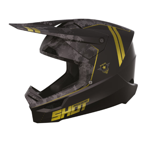 CASQUE CROSS SHOT FURIOUS ARMY GOLD MAT