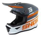 CASQUE CROSS SHOT FURIOUS SHINING GRIS ORANGE SHOT