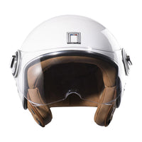 CASQUE JET NOX IDOL BLANC PERLE NOX