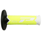 POIGNÉE PROGRIP 788 TRIPLE DENSITÉ BLANC / JAUNE FLUO PROGRIP