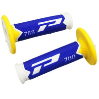 POIGNÉE PROGRIP 788 TRIPLE DENSITÉ BLANC / BLEU / JAUNE PROGRIP