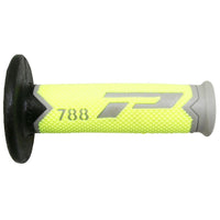 POIGNÉE PROGRIP 788 TRIPLE DENSITÉ NOIR / JAUNE FLUO / GRIS PROGRIP
