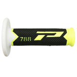 POIGNÉE PROGRIP 788 TRIPLE DENSITÉ BLANC / JAUNE FLUO / NOIR PROGRIP