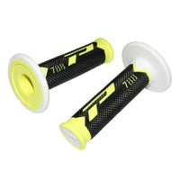 POIGNÉE PROGRIP 788 TRIPLE DENSITÉ BLANC / JAUNE FLUO / NOIR PROGRIP