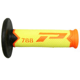 POIGNÉE PROGRIP 788 TRIPLE DENSITÉ NOIR / ORANGE FLUO / JAUNE FLUO PROGRIP