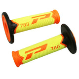 POIGNÉE PROGRIP 788 TRIPLE DENSITÉ NOIR / ORANGE FLUO / JAUNE FLUO PROGRIP