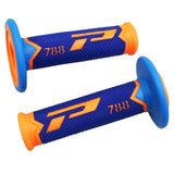 POIGNÉE PROGRIP 788 TRIPLE DENSITÉ ORANGE FLUO / BLEU / BLEU PROGRIP