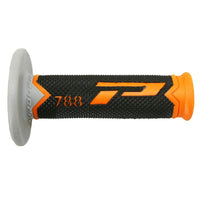 POIGNÉE PROGRIP 788 TRIPLE DENSITÉ NOIR / ORANGE / GRIS PROGRIP
