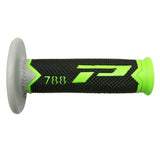 POIGNÉE PROGRIP 788 TRIPLE DENSITÉ NOIR / VERT / GRIS PROGRIP