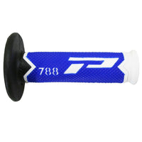 POIGNÉE PROGRIP 788 TRIPLE DENSITÉ BLANC / BLEU PROGRIP