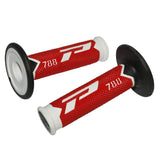 POIGNÉE PROGRIP 788 TRIPLE DENSITÉ BLANC / ROUGE PROGRIP
