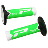 POIGNÉE PROGRIP 788 TRIPLE DENSITÉ BLANC / VERT FLUO PROGRIP
