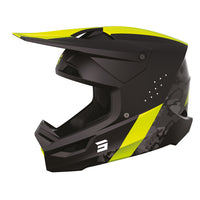 CASQUE CROSS SHOT RACE CAMO JAUNE FLUO MIPS