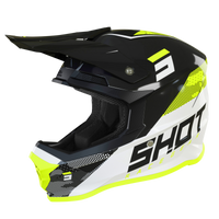 CASQUE CROSS SHOT FURIOUS CAMO NEON JAUNE