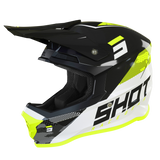 CASQUE CROSS SHOT FURIOUS CAMO NEON JAUNE SHOT