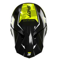 CASQUE CROSS SHOT FURIOUS CAMO NEON JAUNE SHOT