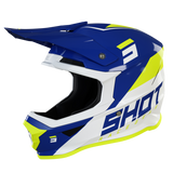 CASQUE CROSS SHOT FURIOUS CHASE NAVY JAUNE SHOT