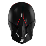 CASQUE CROSS SHOT FURIOUS RAW 3.0 NOIR ROUGE MAT