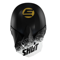 CASQUE CROSS SHOT FURIOUS ROLL NOIR OR MAT SHOT