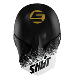 CASQUE CROSS SHOT FURIOUS ROLL NOIR OR MAT SHOT
