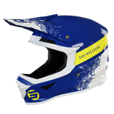 CASQUE CROSS SHOT FURIOUS ROLL NAVY JAUNE SHOT