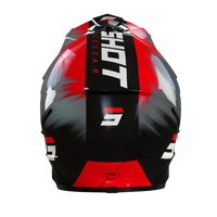 CASQUE CROSS SHOT FURIOUS VERSUS ROUGE