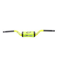 GUIDON DOPPLER SANS BARRE 28.6MM NOIR/JAUNE AVEC MOUSSE DOPPLER