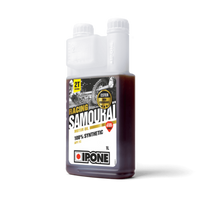 HUILE MOTEUR IPONE SAMOURAÏ RACING FRAISE 2T (1L) IPONE